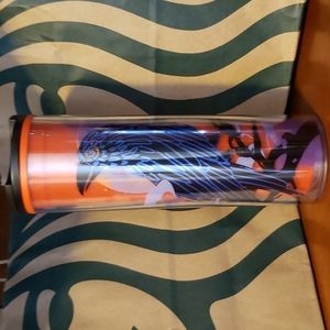 Starbucks NWT Fall 2022 Campfire Raven 16 oz. plastic tumbler